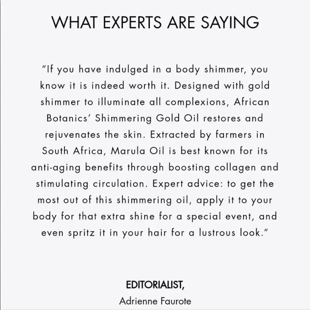 African Botanics this product